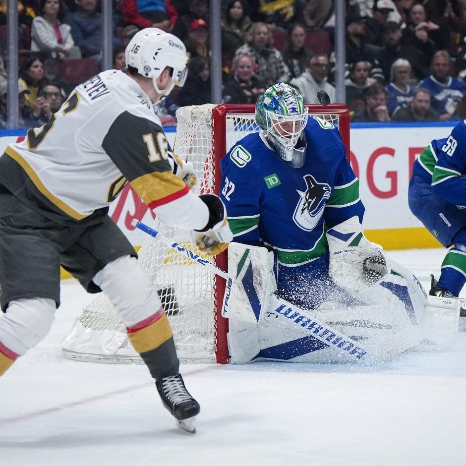 Golden Knights beat Canucks 4-1 in final regular season game for both teams
